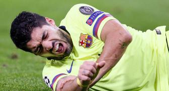 Is Barca's Suarez suffering from goalscoring curse?