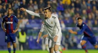 La Liga: Bale penalty gives Real; Atletico win