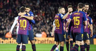 La Liga: Barca stroll past Eibar; Injury-hit Real win