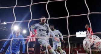 FA Cup: Derby defy VAR decision to knock out Southampton on penalties