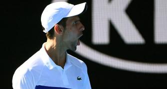 Aus Open PIX: Djokovic, Serena advance; Halep knocks out Venus