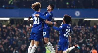 PHOTOS: How lucky Chelsea reached League Cup final