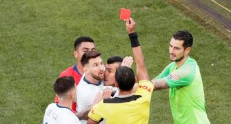 Angry Messi slams 'Brazil fix' after Copa red card