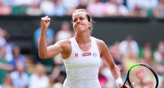Wimbledon PICS: Strycova stuns Konta to enter semis