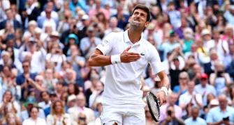 A look at Djokovic's five Wimbledon titles