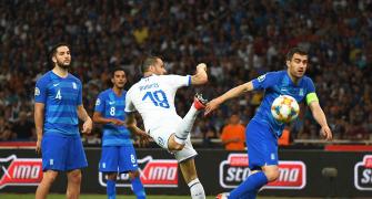 Euro Qualifiers PIX: Turkey upset world champs France