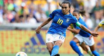 PIX: Marta scores landmark goal but Brazil lose to Aus
