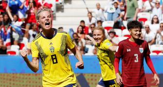 FIFA Women's WC: Sweden pummel Thailand, in quarters