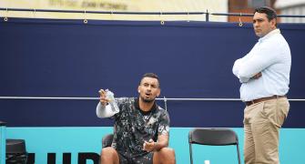 Kyrgios fined $17,500 for Queen's Club rants