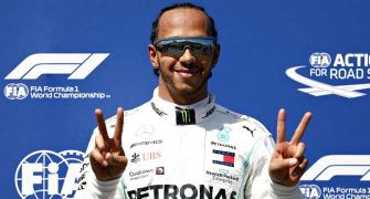 Hamilton on pole in France, Vettel seventh