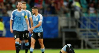 Suarez devastated after Uruguay crash out of Copa