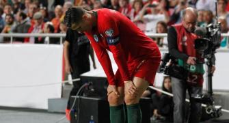 Euro: Ronaldo suffers injury as Serbia hold Portugal
