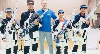 Asian Airgun meet: India win 1 gold, 2 silver on Day 2