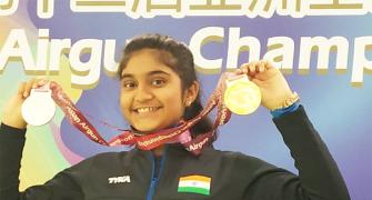 Asian Airgun C'ships: Sarabjot, Esha win gold