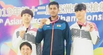 Indian shooters make a clean sweep of gold medals