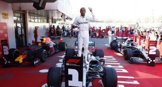 Hamilton back on top with victory in Spain