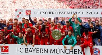 PIX: Bayern win Bundesliga title; Griezmann booed