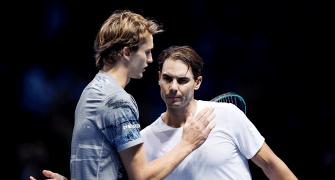 ATP Finals PIX: Zverev tastes first victory over Nadal