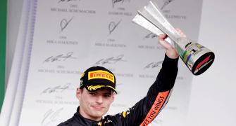 PIX: Verstappen wins Brazil F1 GP thriller