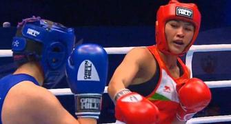 Boro gives India rousing start at World Women's Boxing