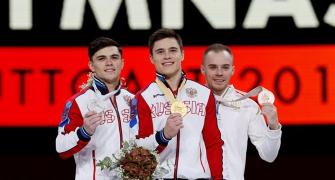 Russia's Nagornyy captures all-around World title