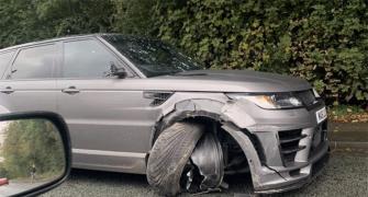 Man City's Aguero unhurt after car crash: report