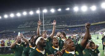 PIX: Springboks reach third rugby World Cup final