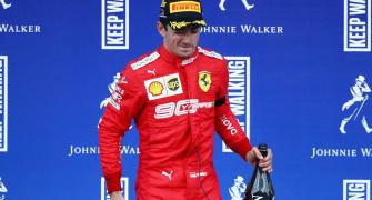 Ferrari's Leclerc claims first F1 win in Belgium