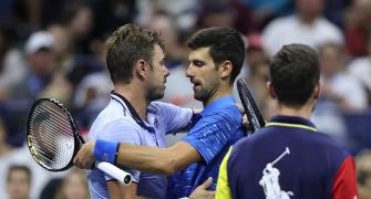 PICS: Shoulder injury puts Djokovic out of US Open