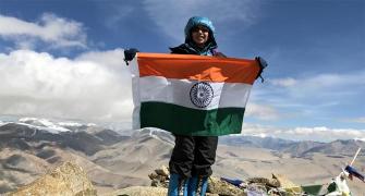 Mumbai student Kaamya scales 6,262m peak in Ladakh