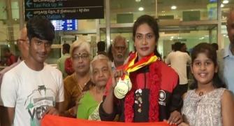 Gold medalist Arthi upset for not getting enough support