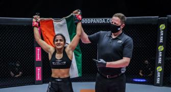 Ritu Phogat maintains unbeaten record in MMA