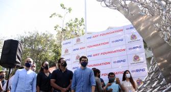 Tribute paid to Leander Paes through art installation