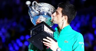 PIX: Djokovic outlasts Thiem to win Australian Open