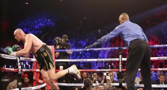 Fury annihilates Wilder in heavyweight title rematch