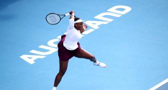 Tennis: Serena breezes into second round in Auckland