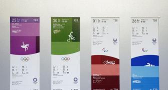 2020 Olympics ticket design inspired by Kimono fabric