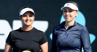 I was not as rusty as I had thought, says Sania Mirza