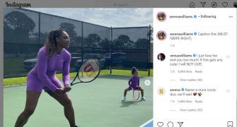 PICS: Meet Serena's new doubles partner