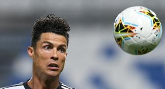 Ronaldo's dream run ends as Juve held at Sassuolo