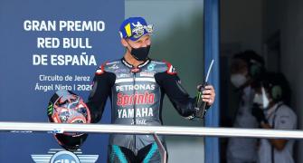 PIX: Quartararo wins dramatic Spanish MotoGP