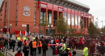PIX: Liverpool fans celebrate title amidst pandemic
