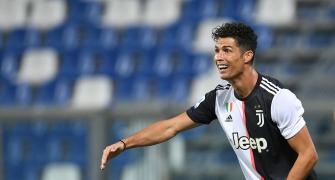 Ronaldo dedicates Serie A title to COVID-affected fans