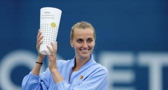 Weird playing without fans: Kvitova