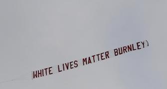 Burnley condemn 'White Lives Matter' flyover banner