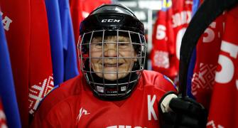 PIX: At 80, Russian grandma sizzles on ice