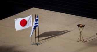 Tokyo Olympics handover ceremony down to bare bones