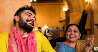 When Kohli's mom was unhappy with his fitness regime