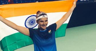 Sania first Indian to win Fed Cup Heart Award