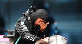 PIX: Hamilton matches Schumi with seventh F1 title